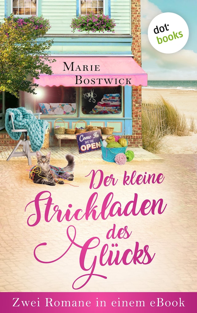 Book cover for Der kleine Strickladen des Glücks: Zwei Romane in einem eBook