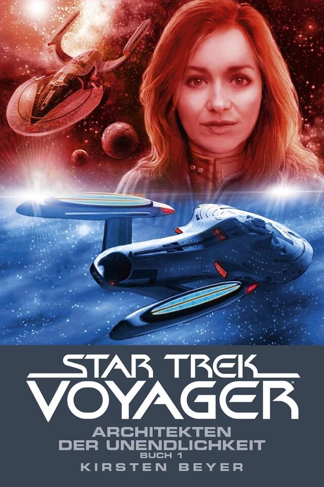 Book cover for Star Trek - Voyager 14: Architekten der Unendlichkeit 1