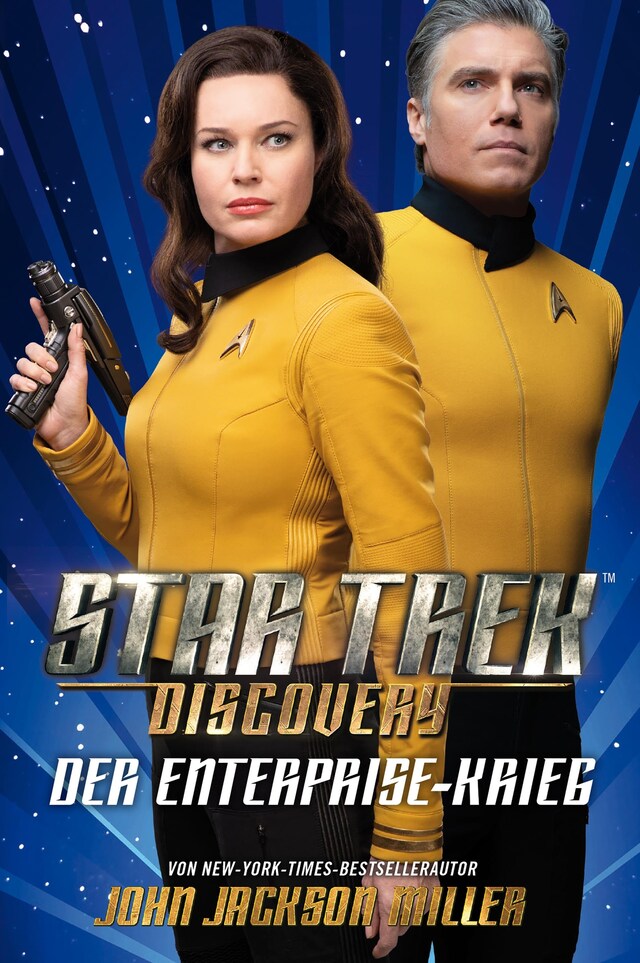 Boekomslag van Star Trek - Discovery: Der Enterprise-Krieg