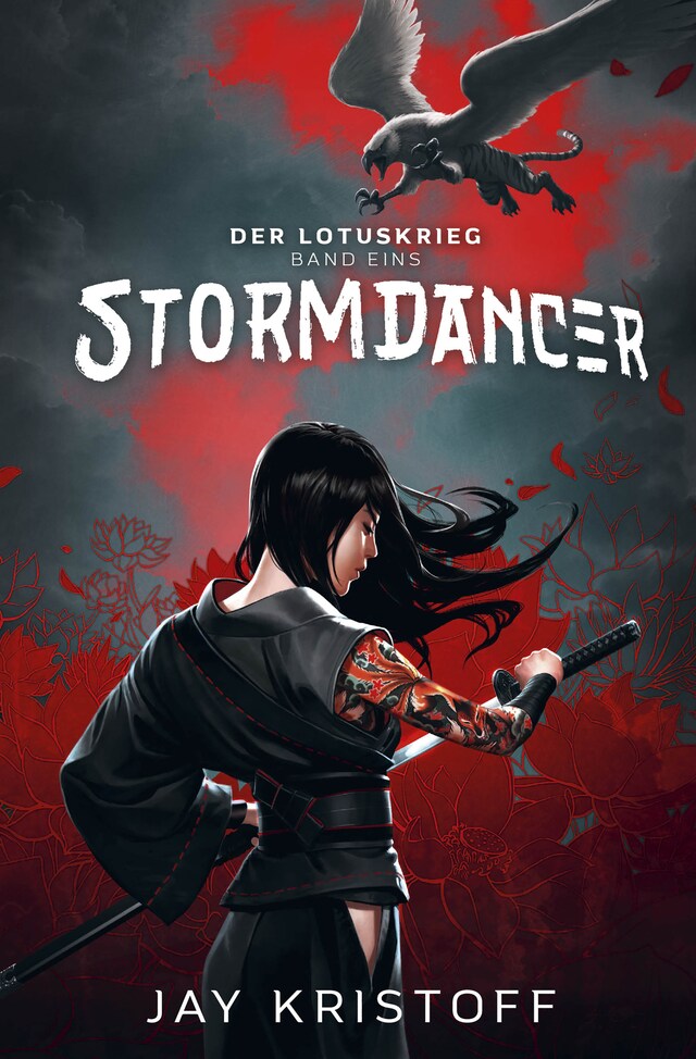 Book cover for Der Lotuskrieg 1 - Stormdancer