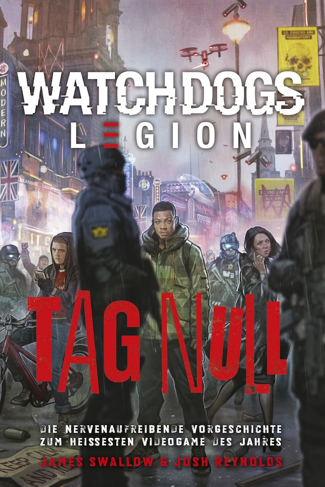 Kirjankansi teokselle Watch Dogs: Legion – Tag Null