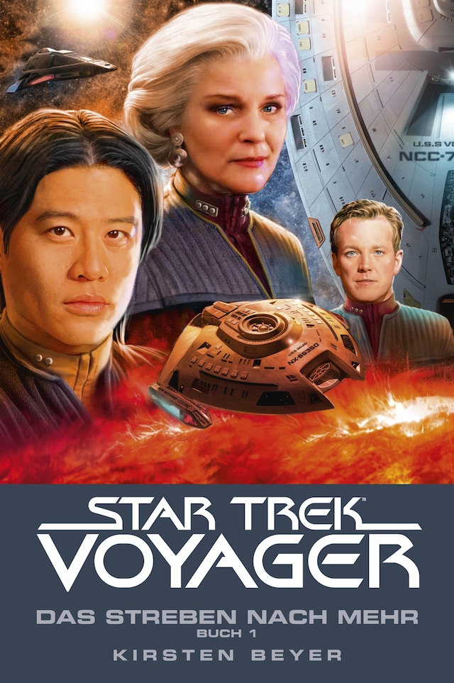 Book cover for Star Trek - Voyager 16: Das Streben nach mehr, Buch 1