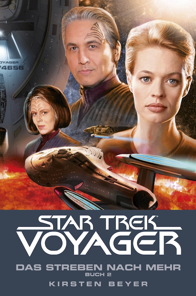 Bogomslag for Star Trek - Voyager 17: Das Streben nach mehr, Buch 2