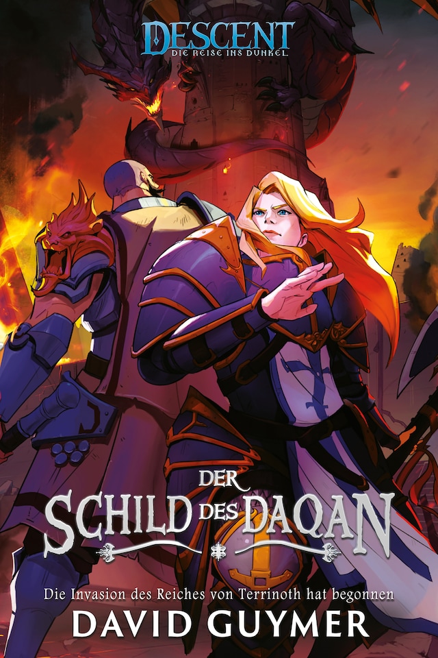 Book cover for Descent – Die Reise ins Dunkel: Der Schild des Daqan