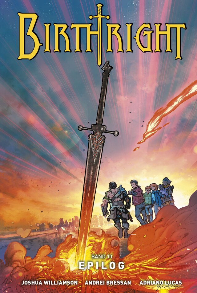 Book cover for Birthright 10: Epilog