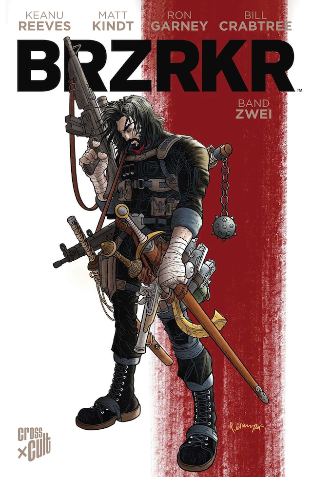 Copertina del libro per BRZRKR 2