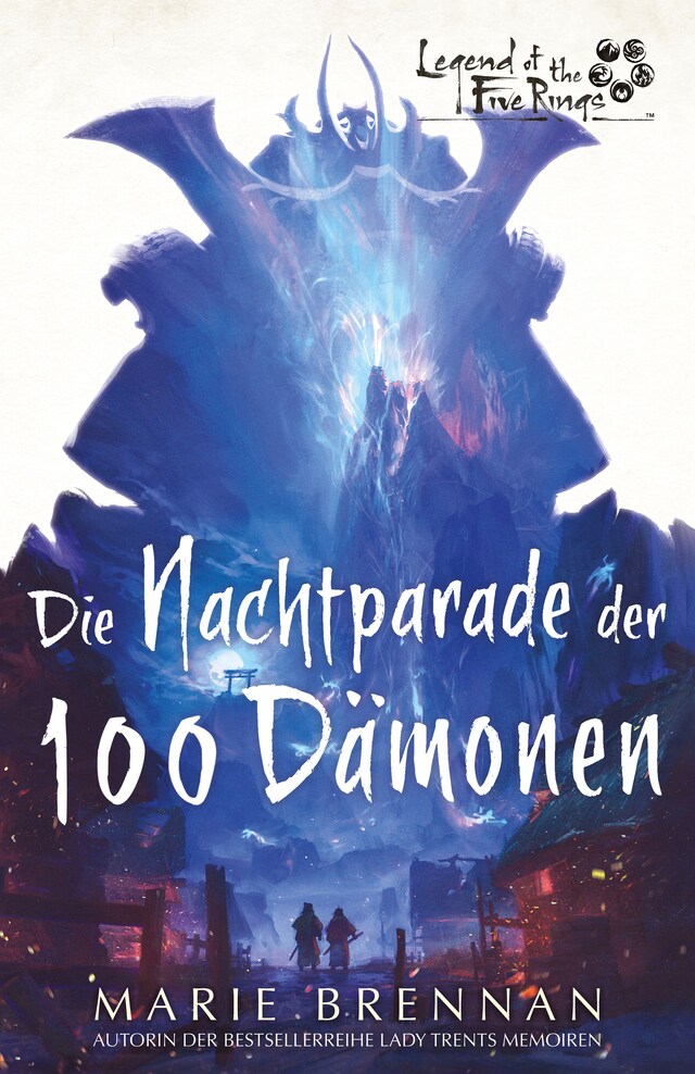 Copertina del libro per Legend of the Five Rings: Die Nachtparade der 100 Dämonen