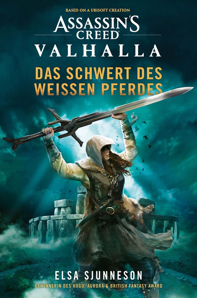 Boekomslag van Assassin's Creed: Valhalla - Das Schwert des weißen Pferdes (Roman)