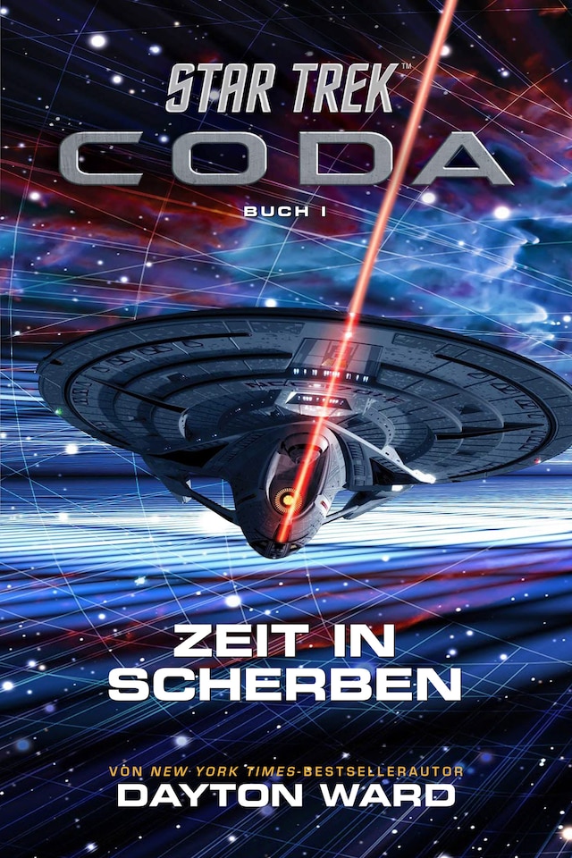 Book cover for Star Trek - Coda: Zeit in Scherben