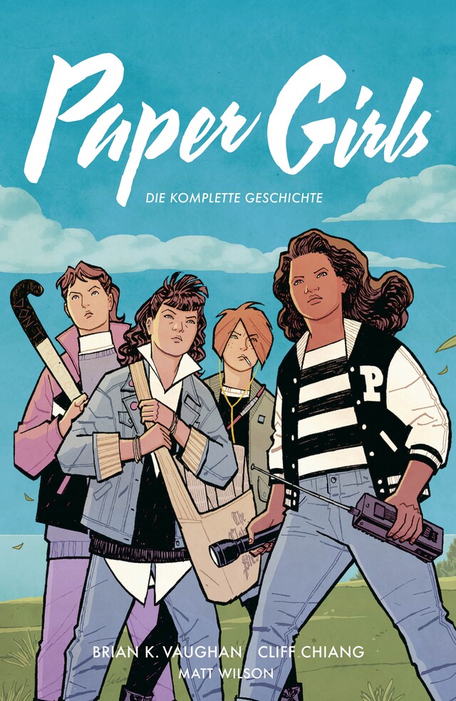 Buchcover für Paper Girls Gesamtausgabe