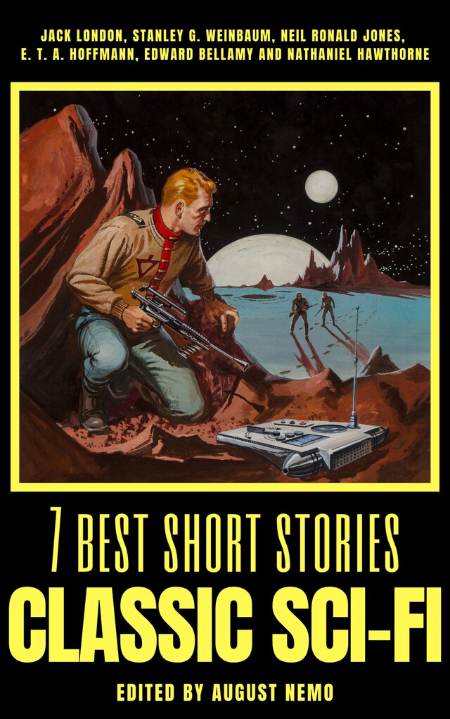 Book cover for 7 best short stories - Classic Sci-Fi