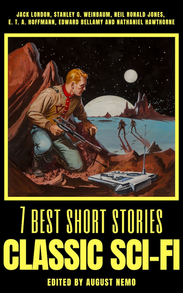 Book cover for 7 best short stories - Classic Sci-Fi