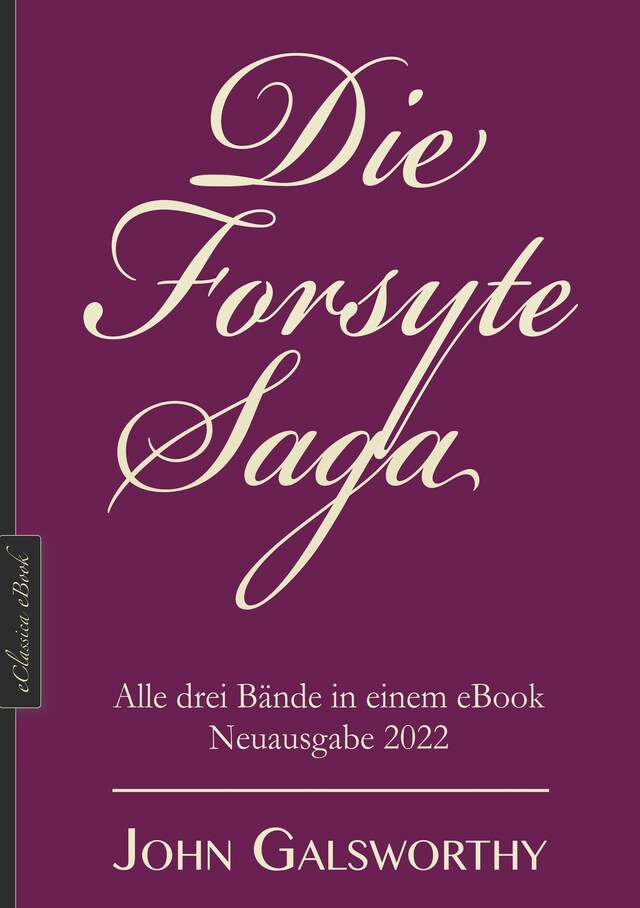Buchcover für Die Forsyte-Saga
