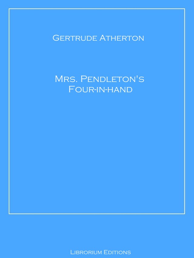 Book cover for Mrs. Pendleton's Four-in-hand