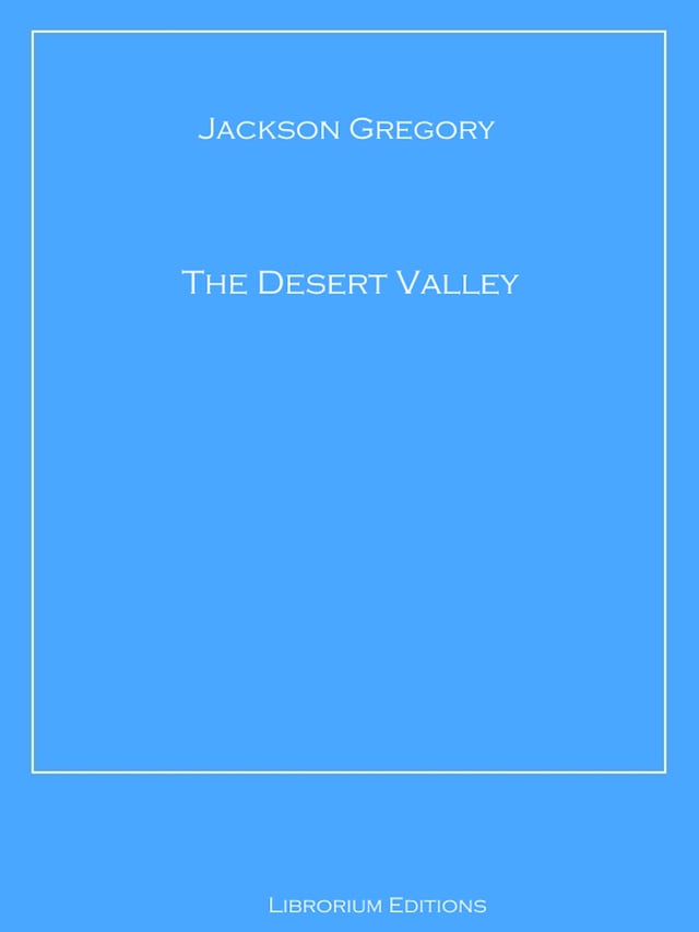 Boekomslag van The Desert Valley