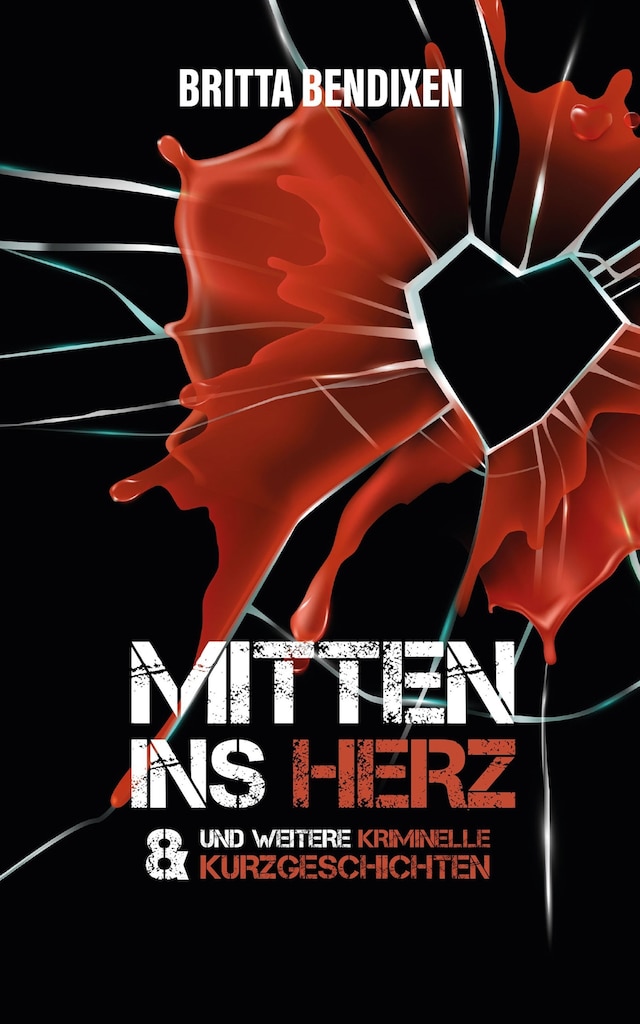 Book cover for Mitten ins Herz