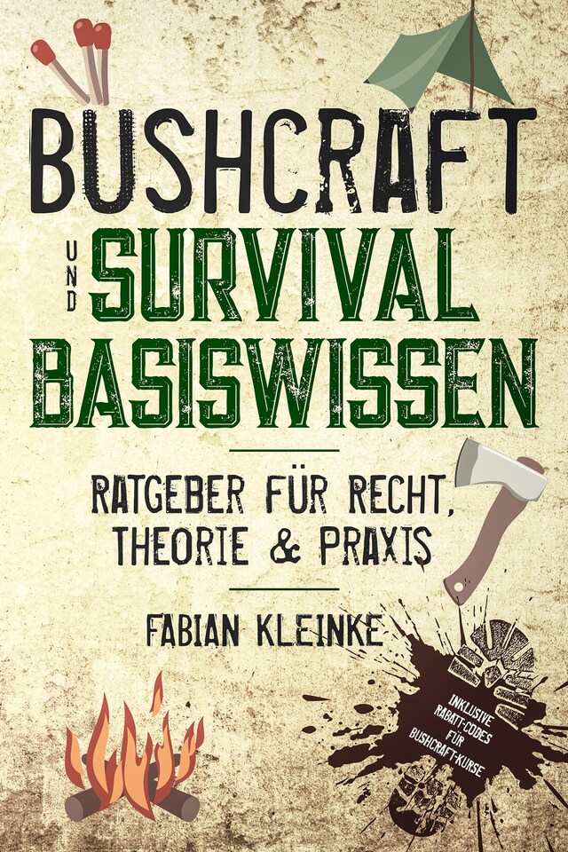 Buchcover für Bushcraft und Survival Basiswissen