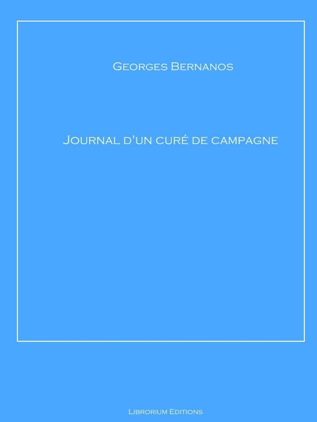 Copertina del libro per Journal d'un curé de campagne