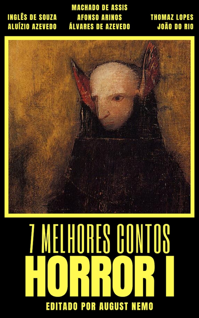 Couverture de livre pour 7 melhores contos - Horror I