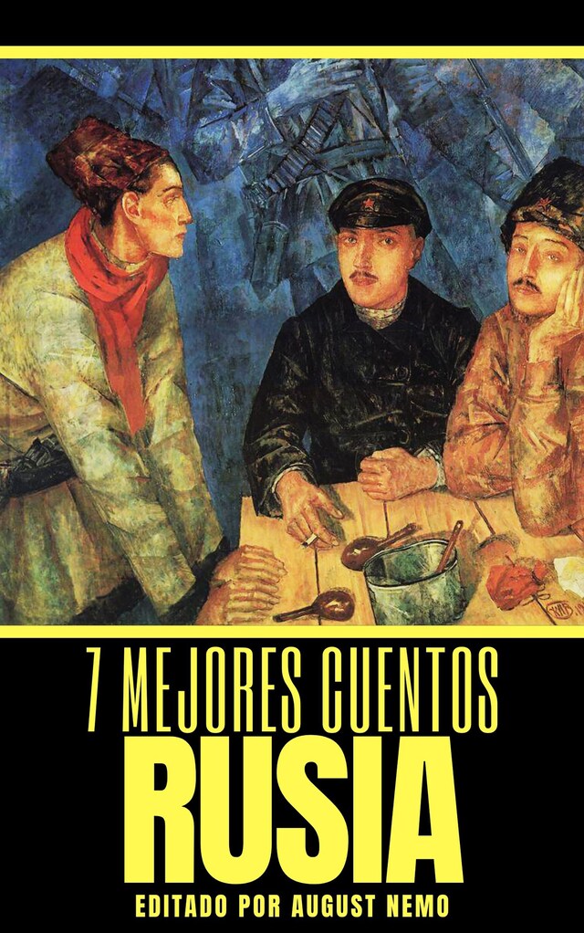 Book cover for 7 mejores cuentos - Rusia