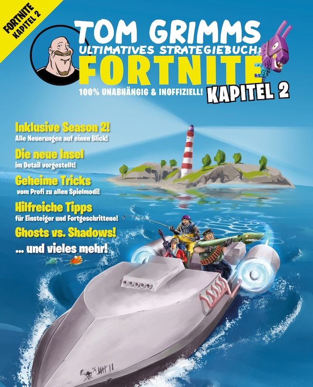 Book cover for Tom Grimms ultimatives Strategiebuch: Fortnite