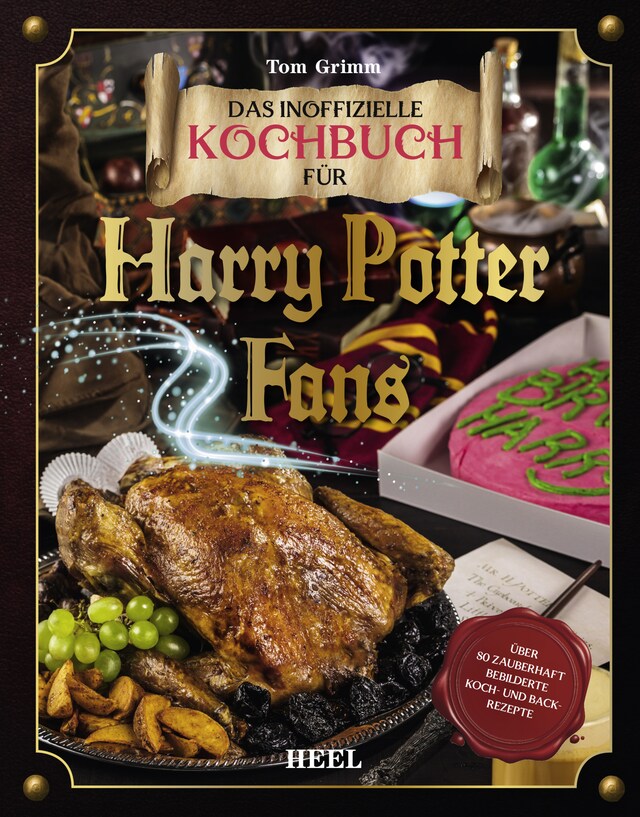 Buchcover für Das magische Kochbuch für Harry Potter Fans