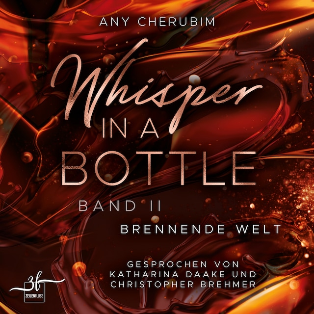Book cover for Whisper In A Bottle - Brennende Welt