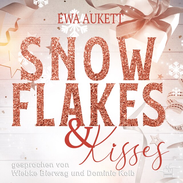 Portada de libro para Snowflakes & Kisses