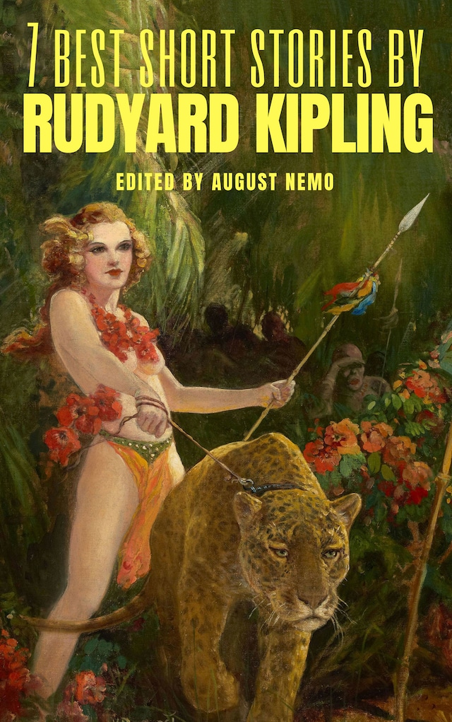 Book cover for 7 best short stories by Rudyard Kipling