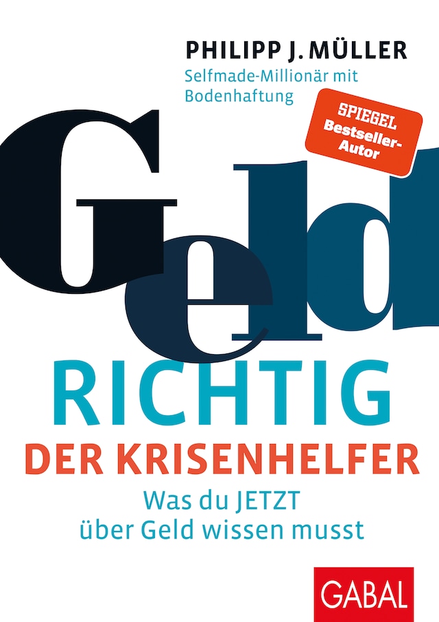 Buchcover für GeldRICHTIG – Der Krisenhelfer