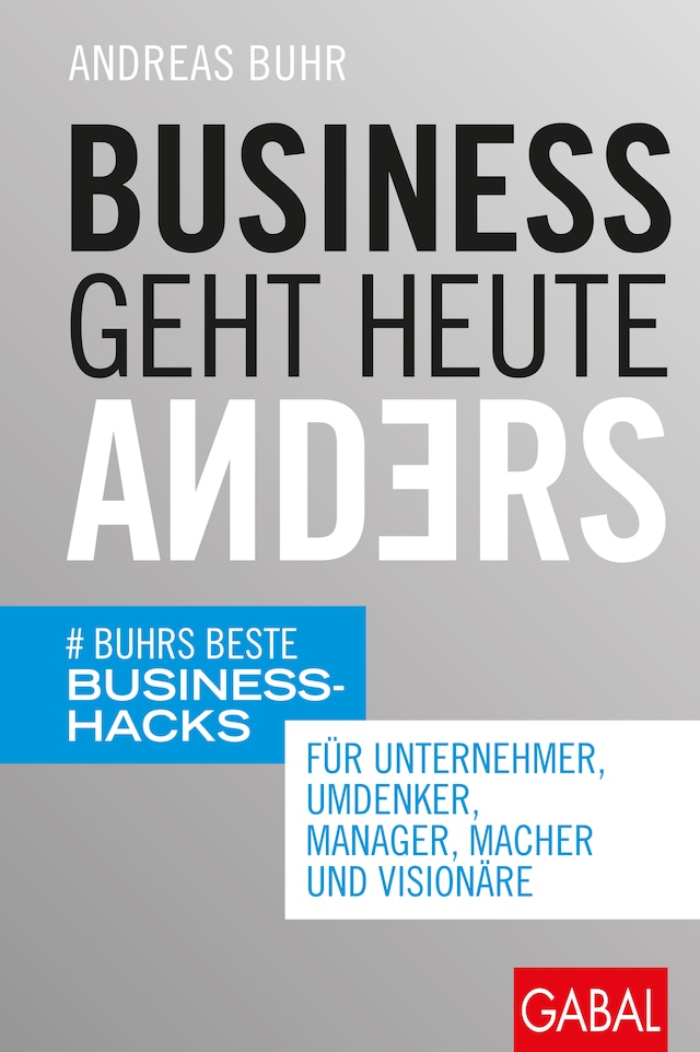Book cover for Business geht heute anders
