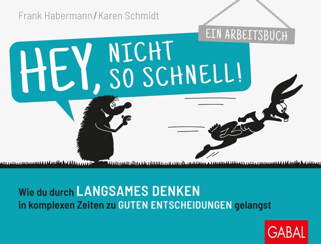 Couverture de livre pour Hey, nicht so schnell!