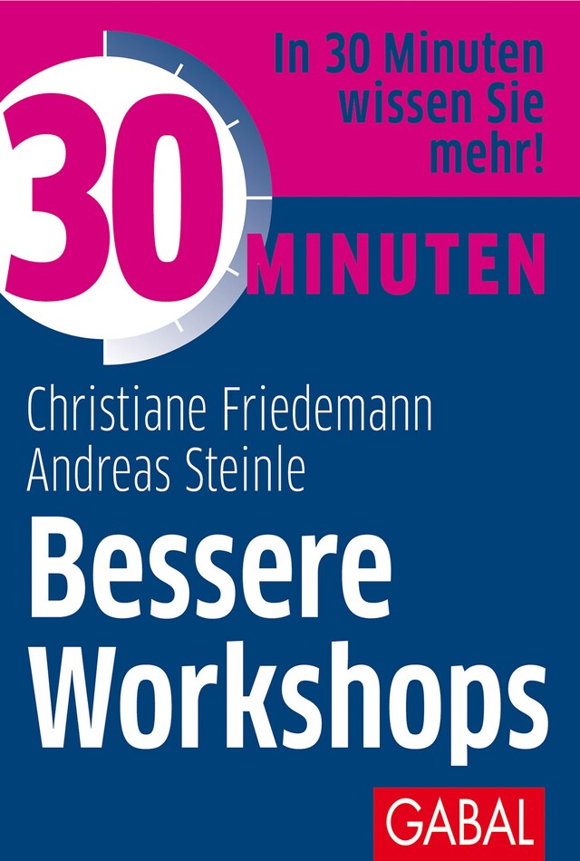 Book cover for 30 Minuten Bessere Workshops