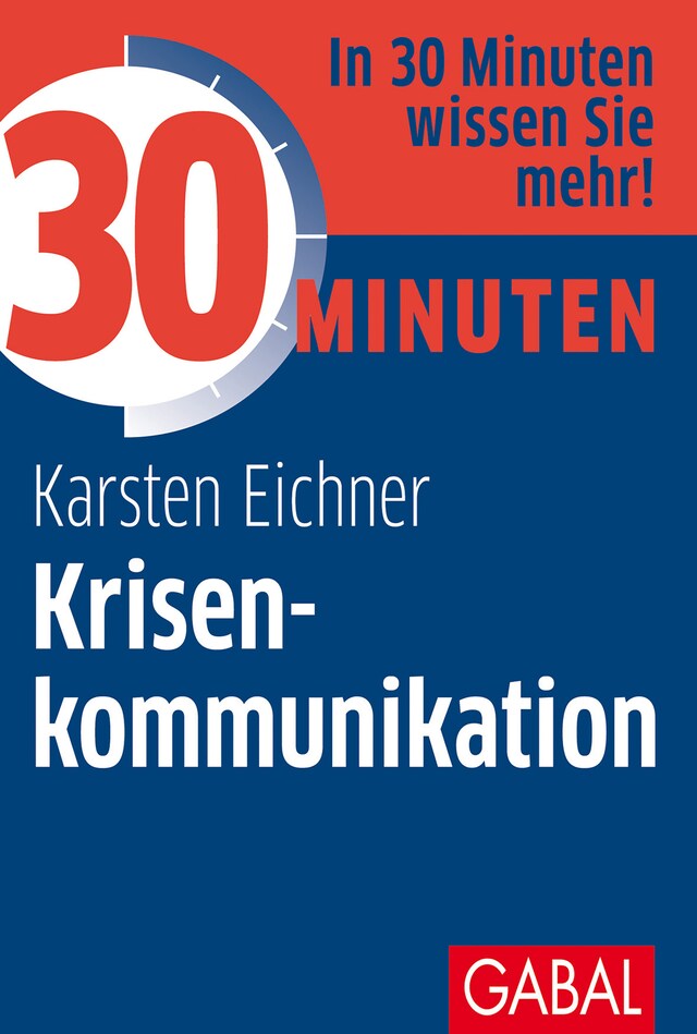 Book cover for 30 Minuten Krisenkommunikation