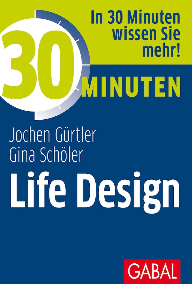 Okładka książki dla 30 Minuten Life Design
