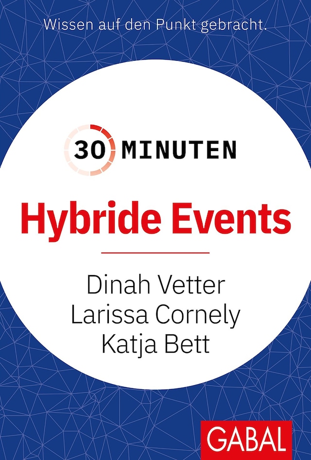 Boekomslag van 30 Minuten Hybride Events