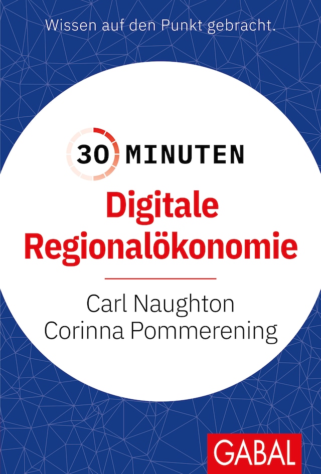 Book cover for 30 Minuten Digitale Regionalökonomie