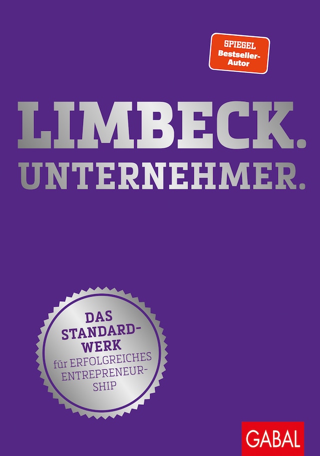 Book cover for Limbeck. Unternehmer.