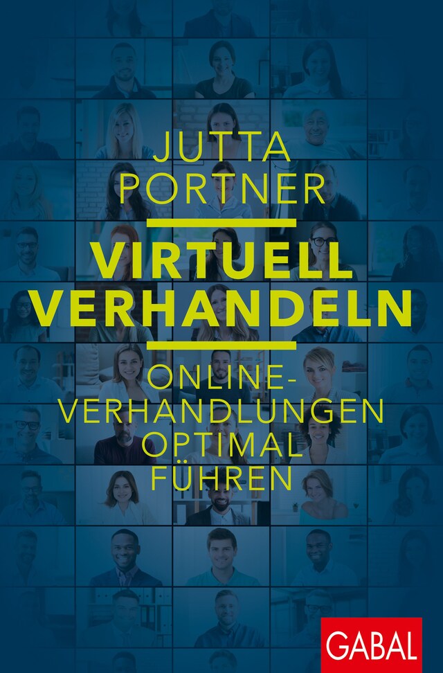 Book cover for Virtuell verhandeln