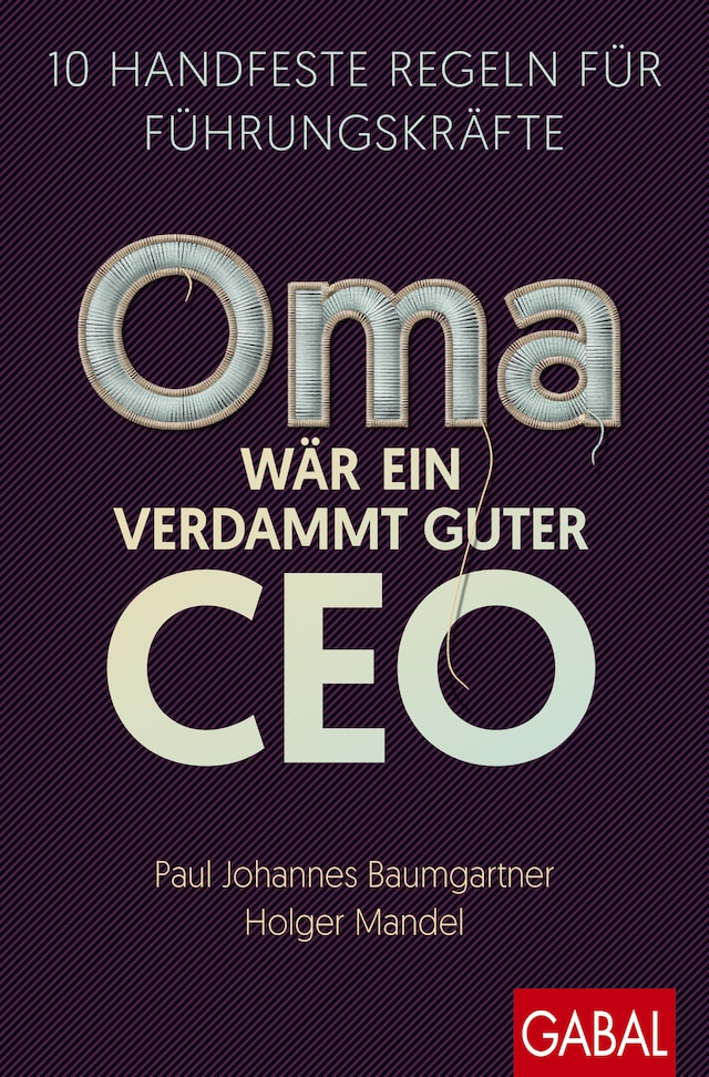 Book cover for Oma wär ein verdammt guter CEO