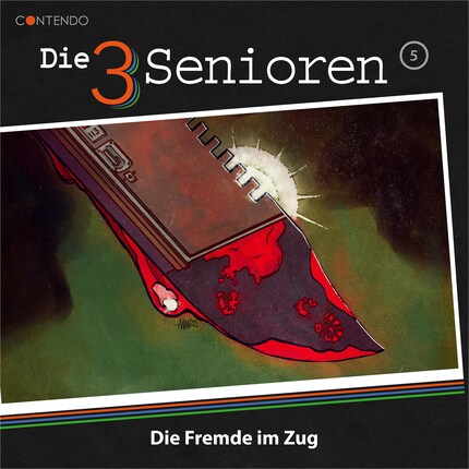 Die 3 Senioren, Folge 5: Die Fremde im Zug bookCoverFor