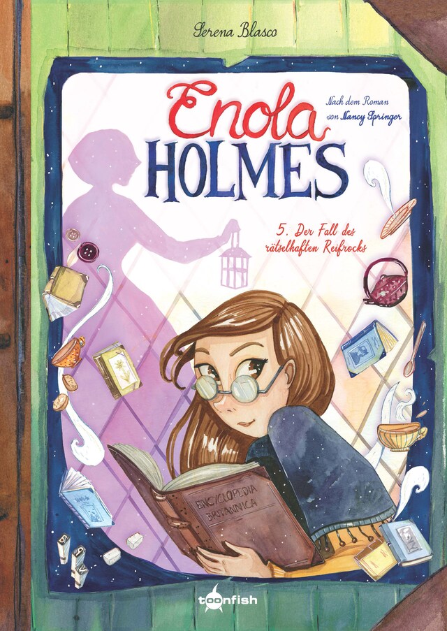 Boekomslag van Enola Holmes (Comic). Band 5