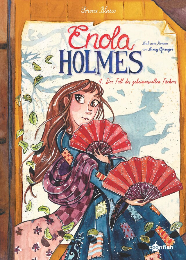 Boekomslag van Enola Holmes (Comic). Band 4