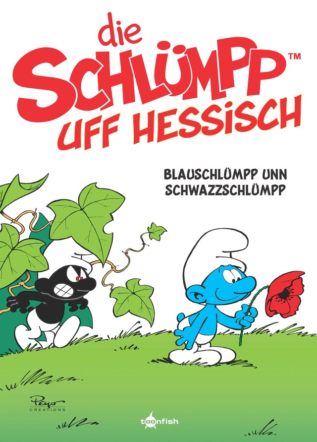 Buchcover für Die Schlümpp uff Hessisch. Band 1