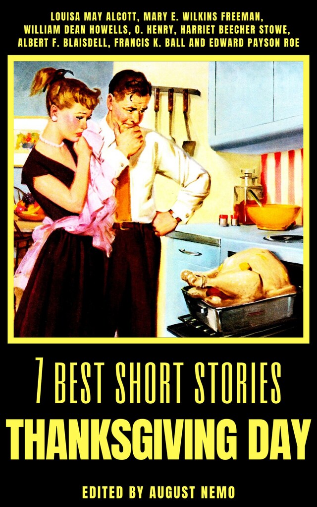 Book cover for 7 best short stories - Thanksgiving Day