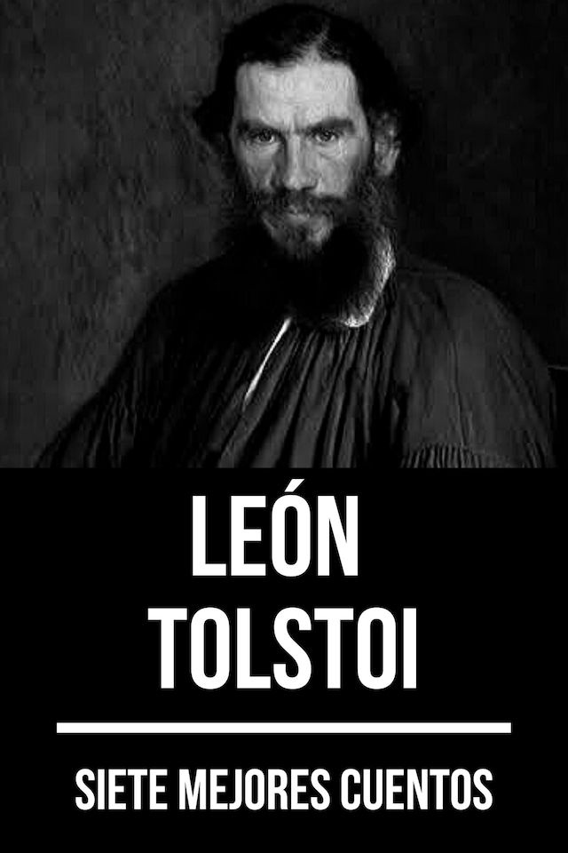 Book cover for 7 mejores cuentos de León Tolstoi