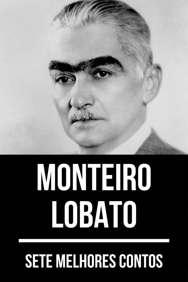 Boekomslag van 7 melhores contos de Monteiro Lobato