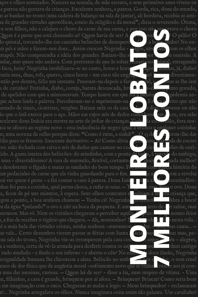 Book cover for 7 melhores contos de Monteiro Lobato