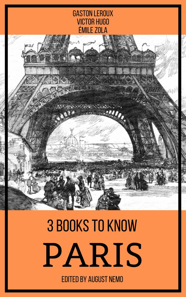 Book cover for 3 books to know Paris