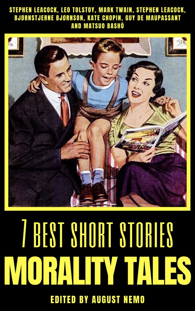 Book cover for 7 best short stories - Morality Tales